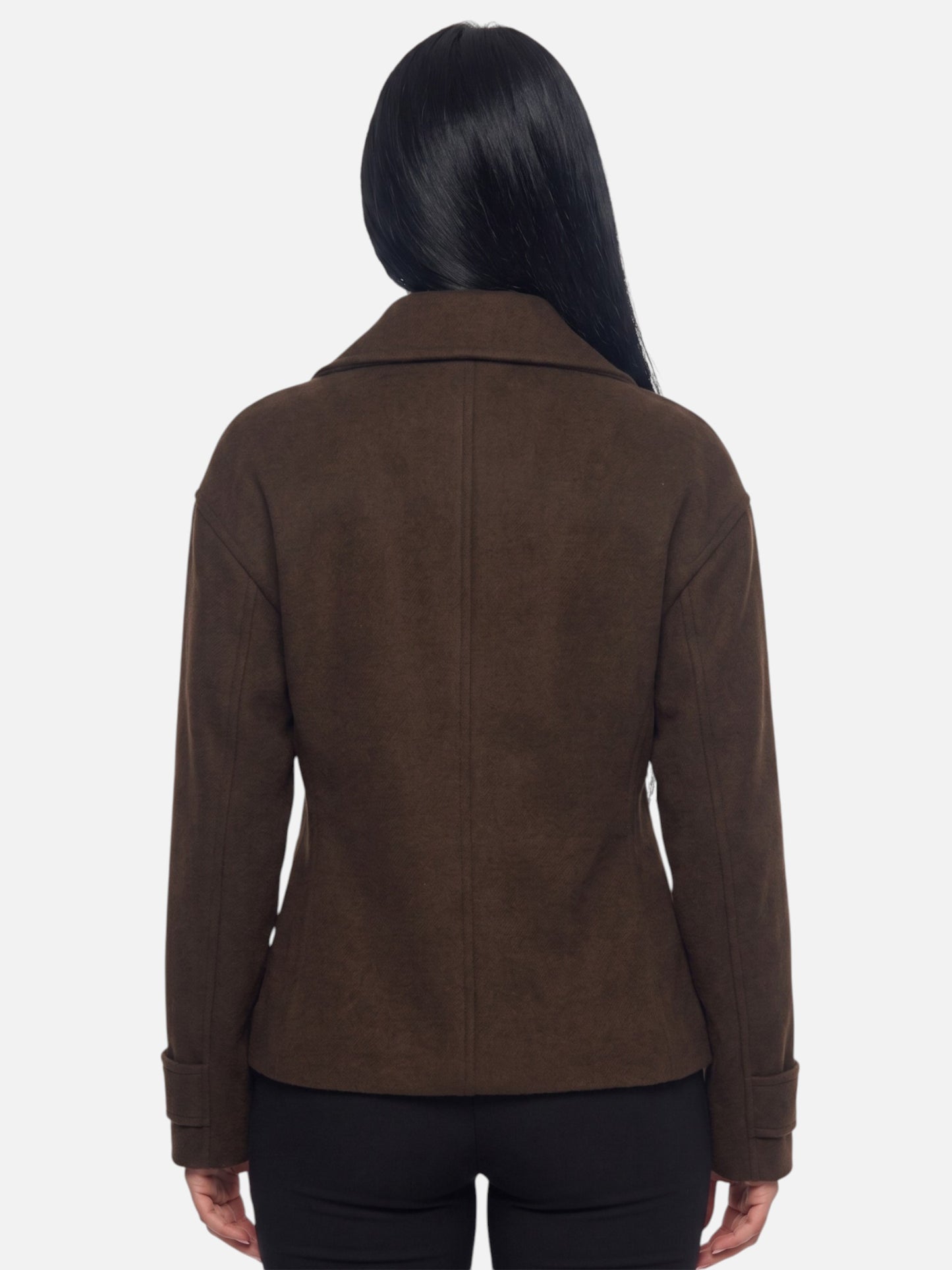 Montviro | Women’s Double-Breasted Trench Jacket – Vintage Elegance
