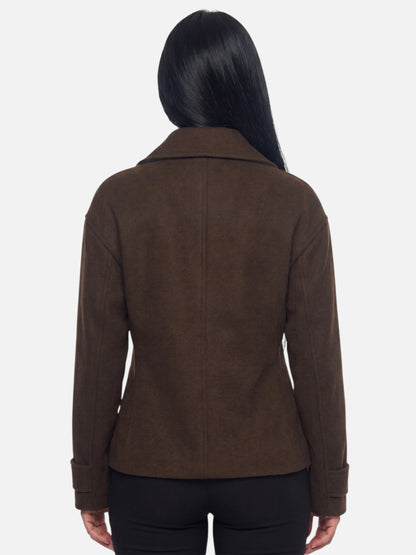 Montviro | Women’s Double-Breasted Trench Jacket – Vintage Elegance