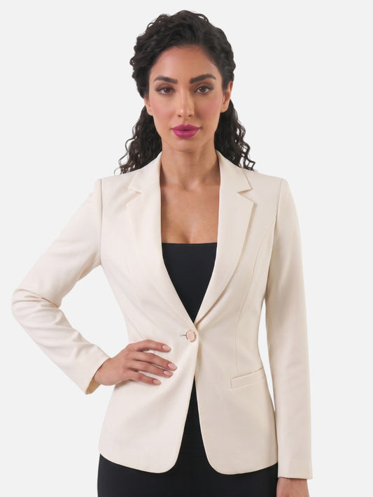 Montviro | Women’s Slim Fit Blazer – Autumn Elegance