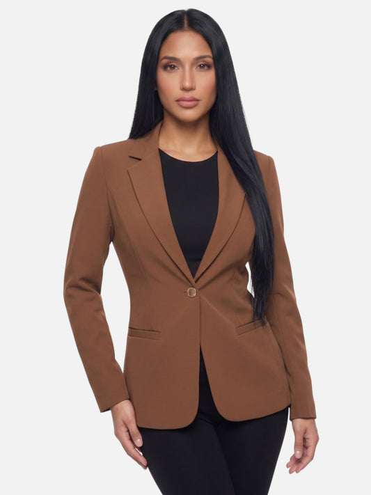 Montviro | Women’s Slim Fit Blazer – Autumn Elegance