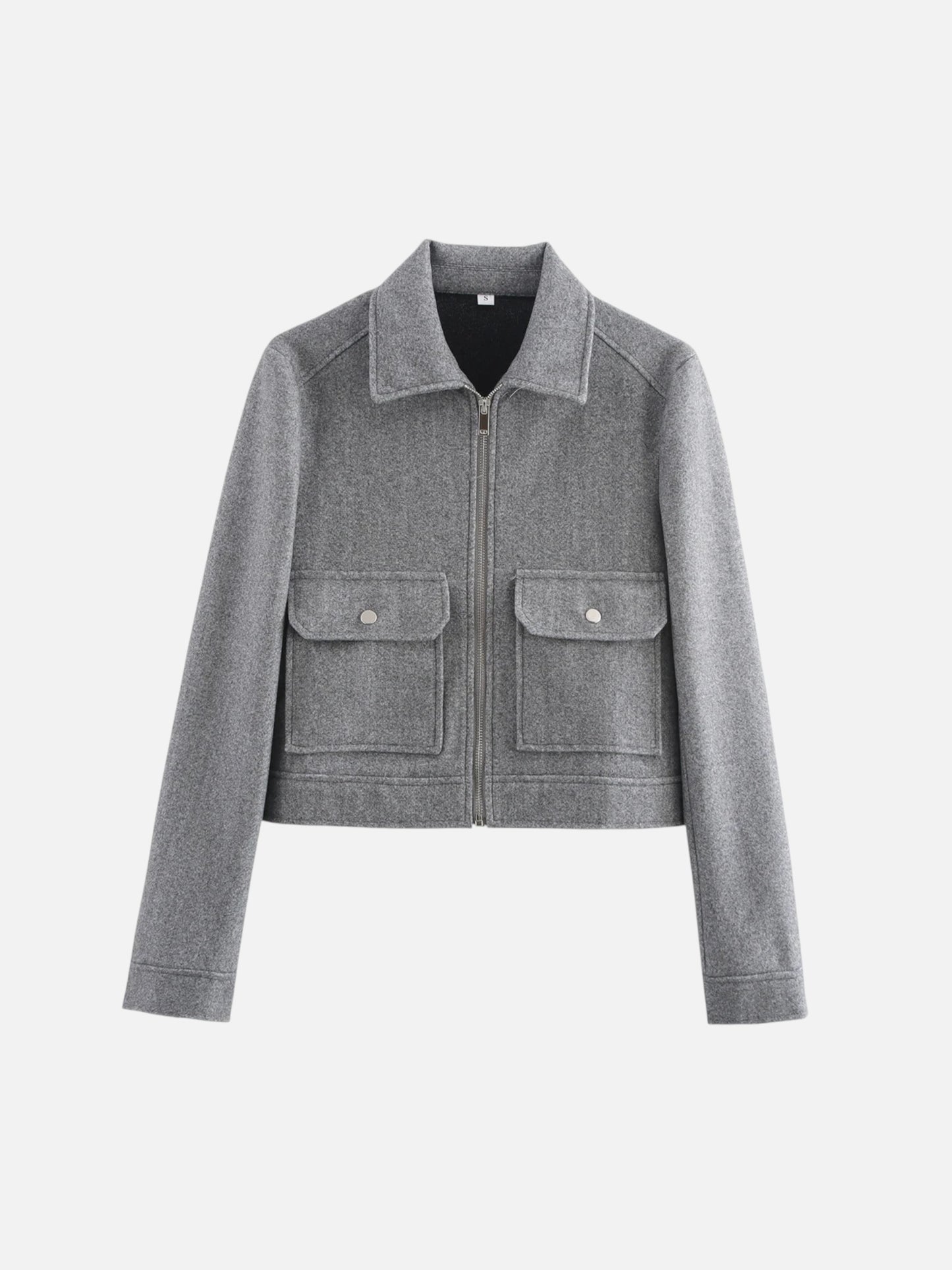 Montviro | Women’s Zip-Up Jacket Coat – Elegant Autumn Style