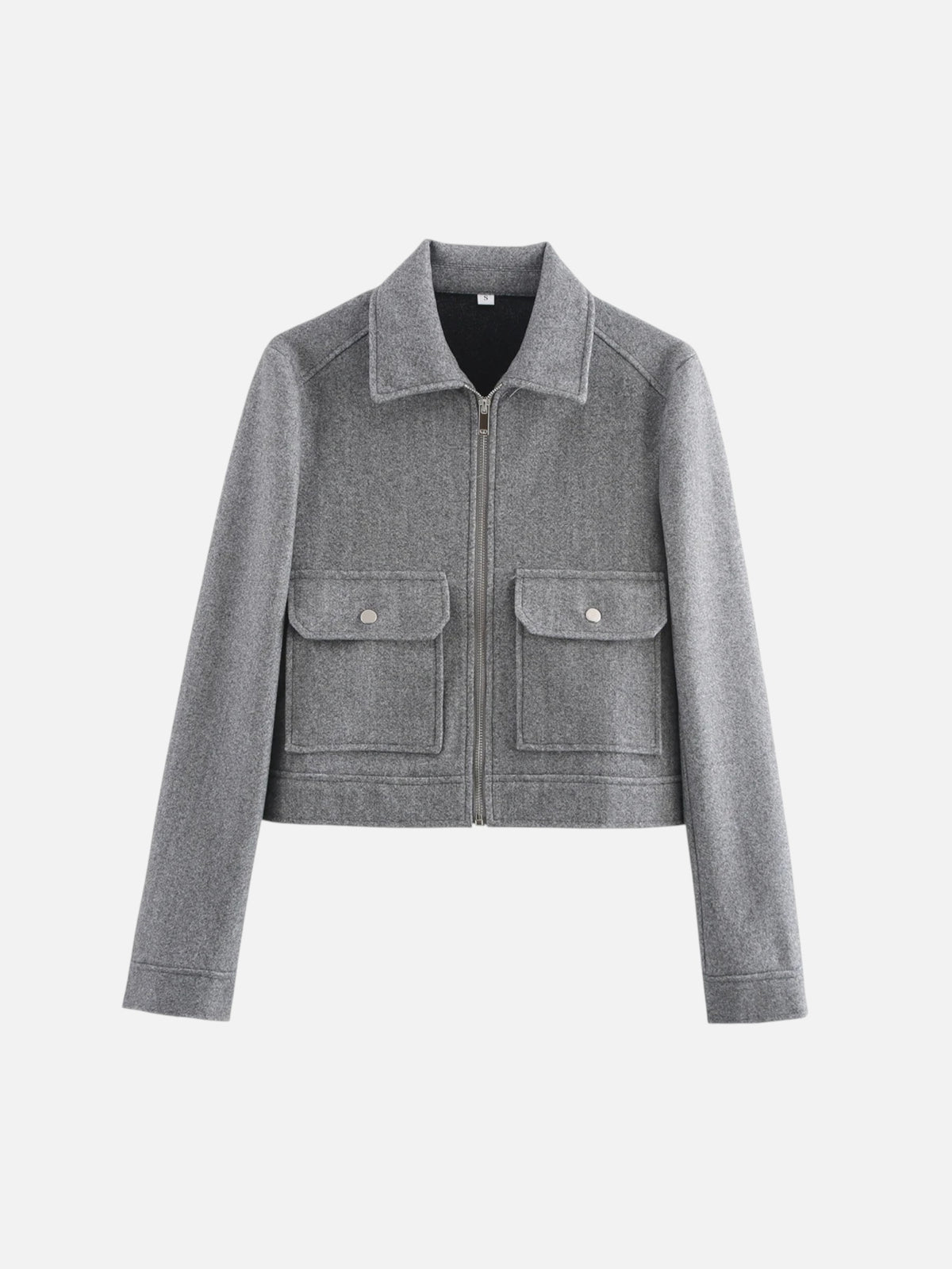 Montviro | Women’s Zip-Up Jacket Coat – Elegant Autumn Style