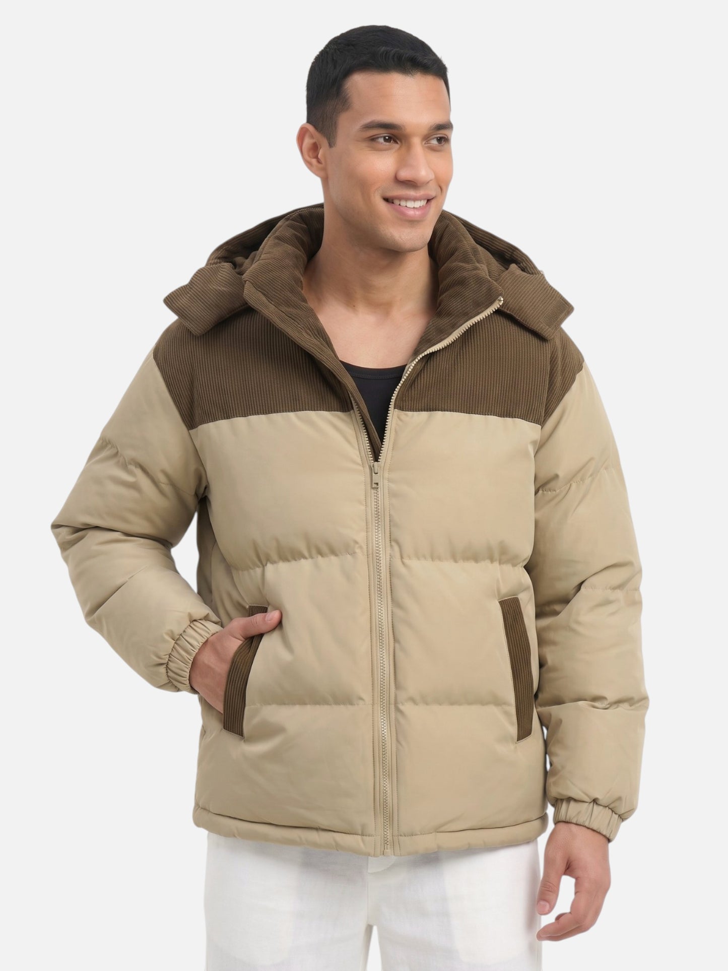 Montviro | Men's Hooded Puffer Jacket – Winter Warmth
