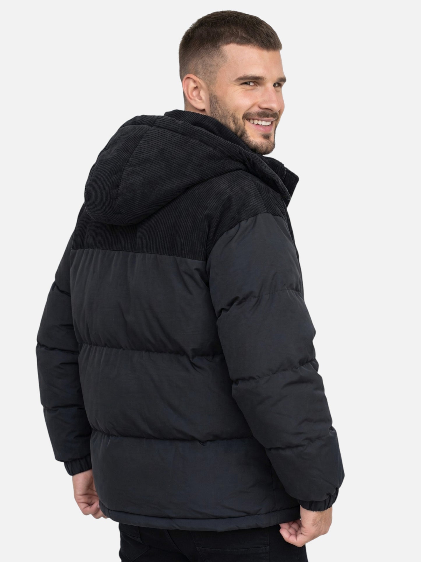 Montviro | Men's Hooded Puffer Jacket – Winter Warmth