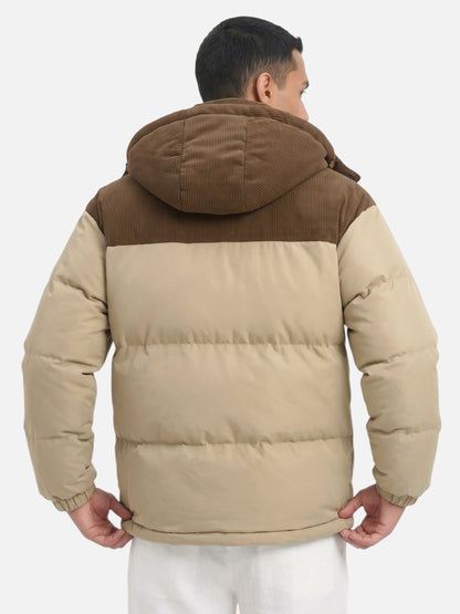 Montviro | Men's Hooded Puffer Jacket – Winter Warmth