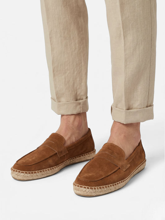 Montviro | Men’s Espadrille Loafers – Riviera-Inspired Elegance