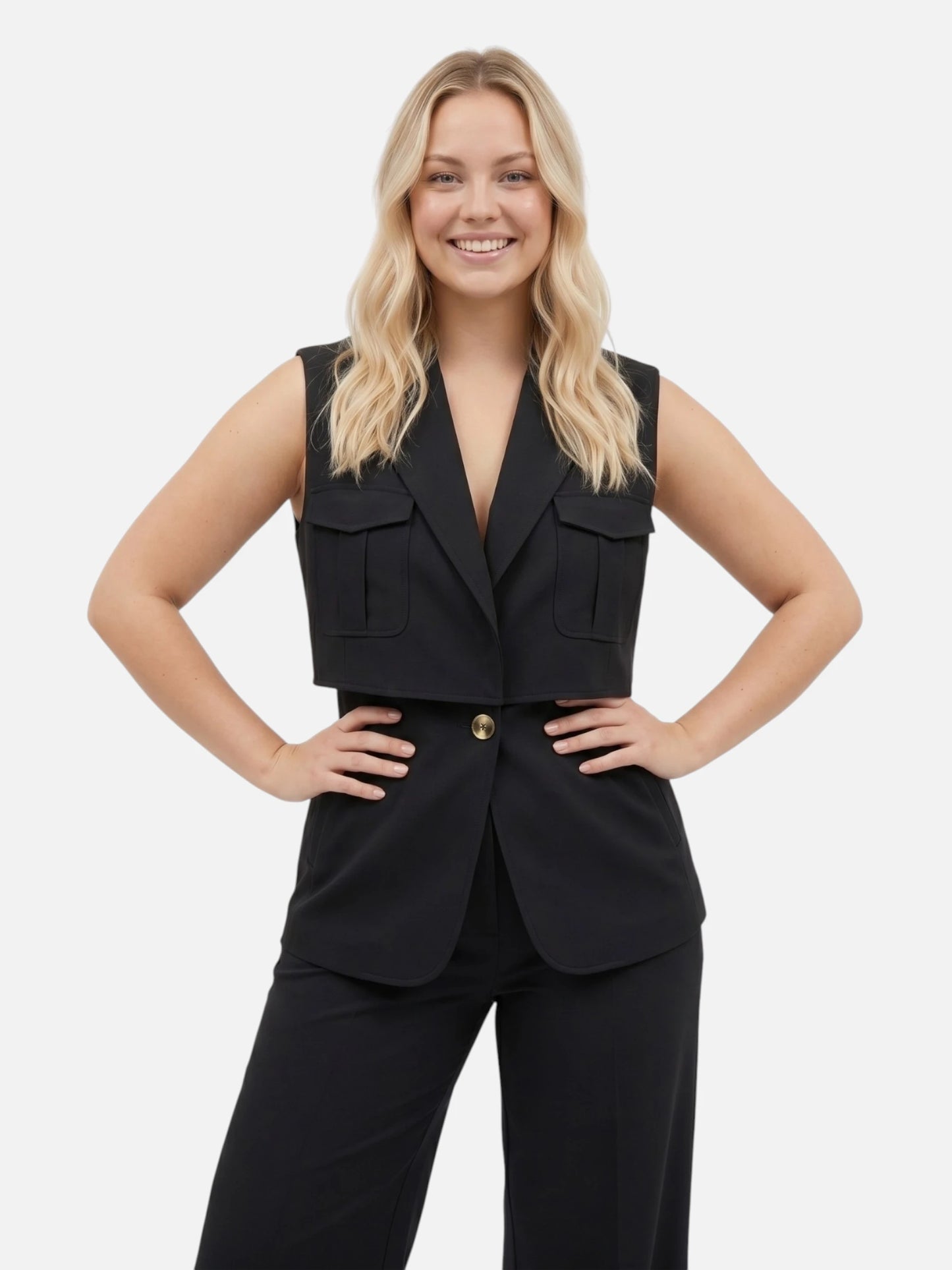 Montviro | Women’s Tailored Waistcoat Set – Modern Elegance