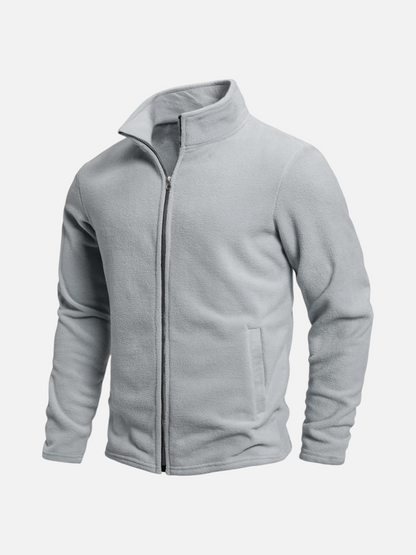 Montviro | Men's Fleece-Lined Zip-Up Jumper – Autumn Comfort