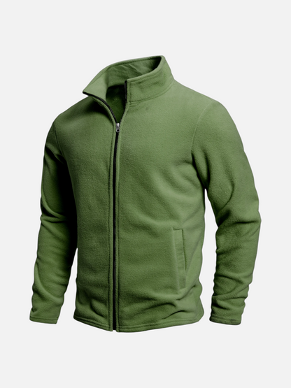 Montviro | Men's Fleece-Lined Zip-Up Jumper – Autumn Comfort