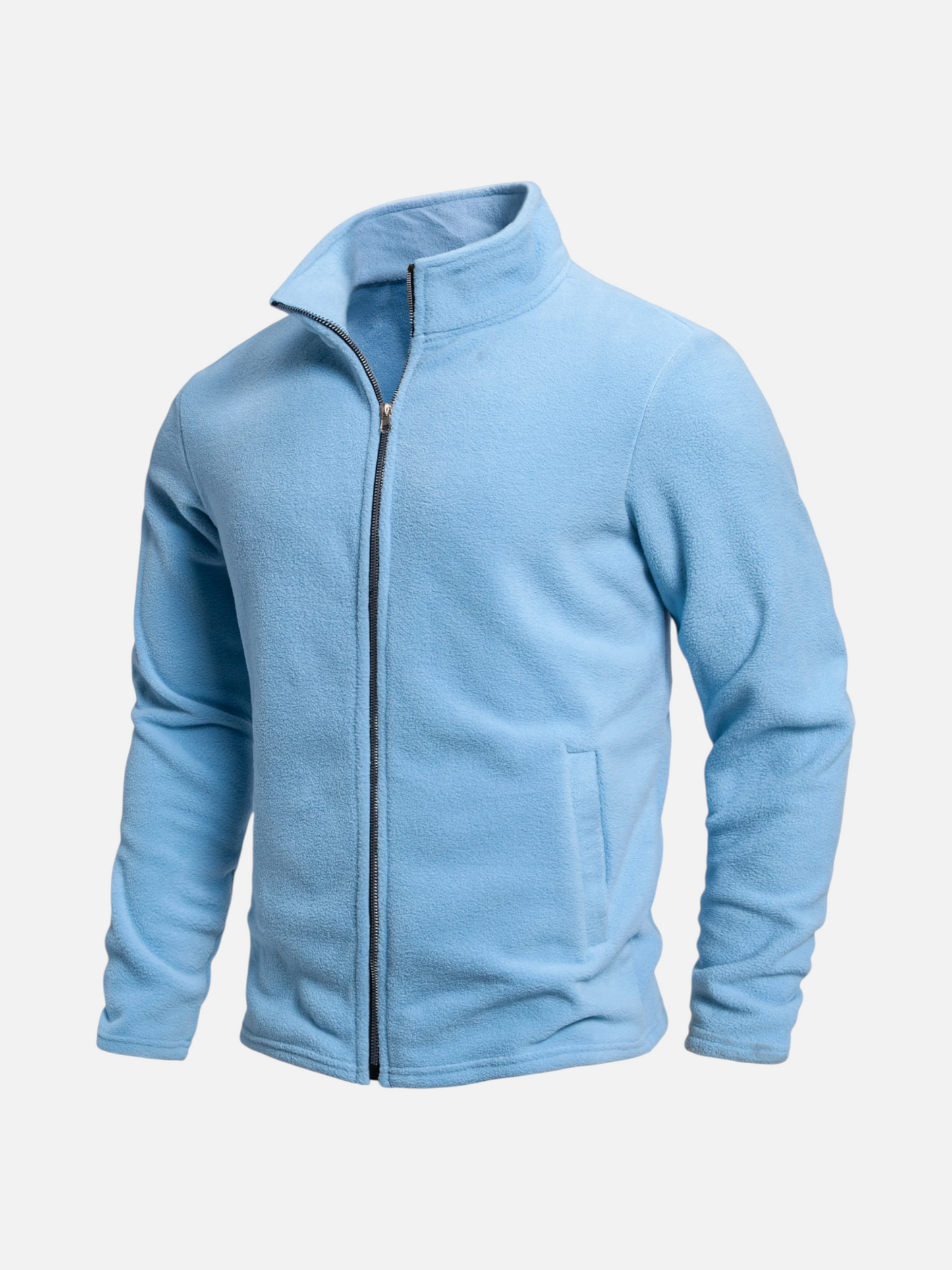 Montviro | Men's Fleece-Lined Zip-Up Jumper – Autumn Comfort