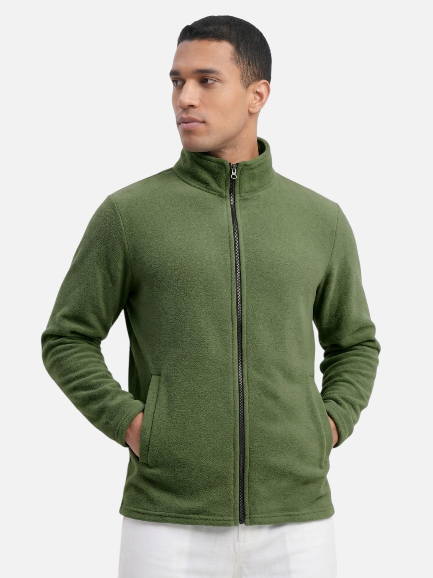 Montviro | Men's Fleece-Lined Zip-Up Jumper – Autumn Comfort
