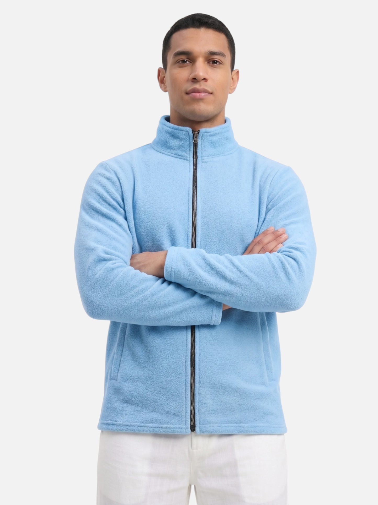 Montviro | Men's Fleece-Lined Zip-Up Jumper – Autumn Comfort