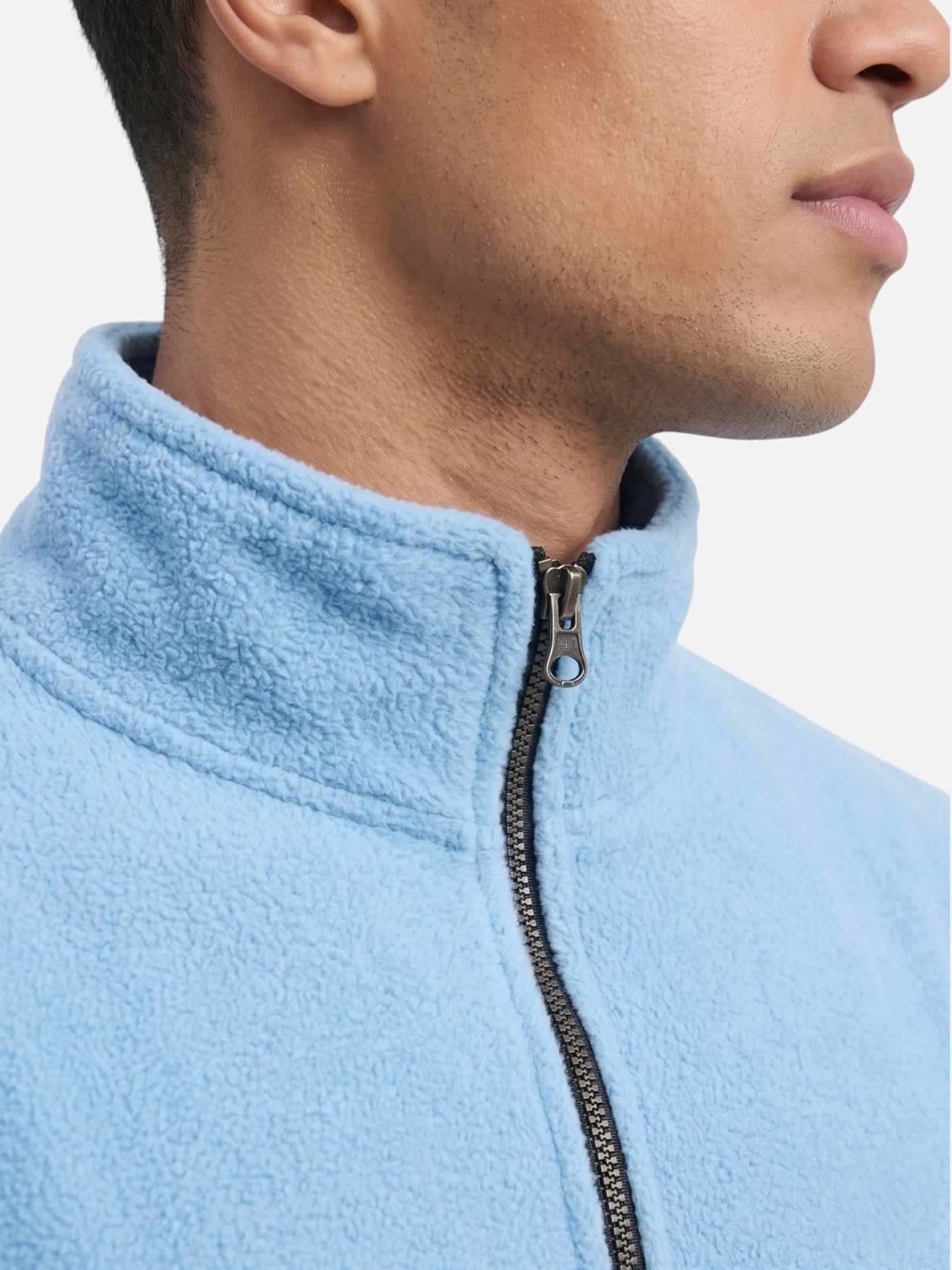 Montviro | Men's Fleece-Lined Zip-Up Jumper – Autumn Comfort