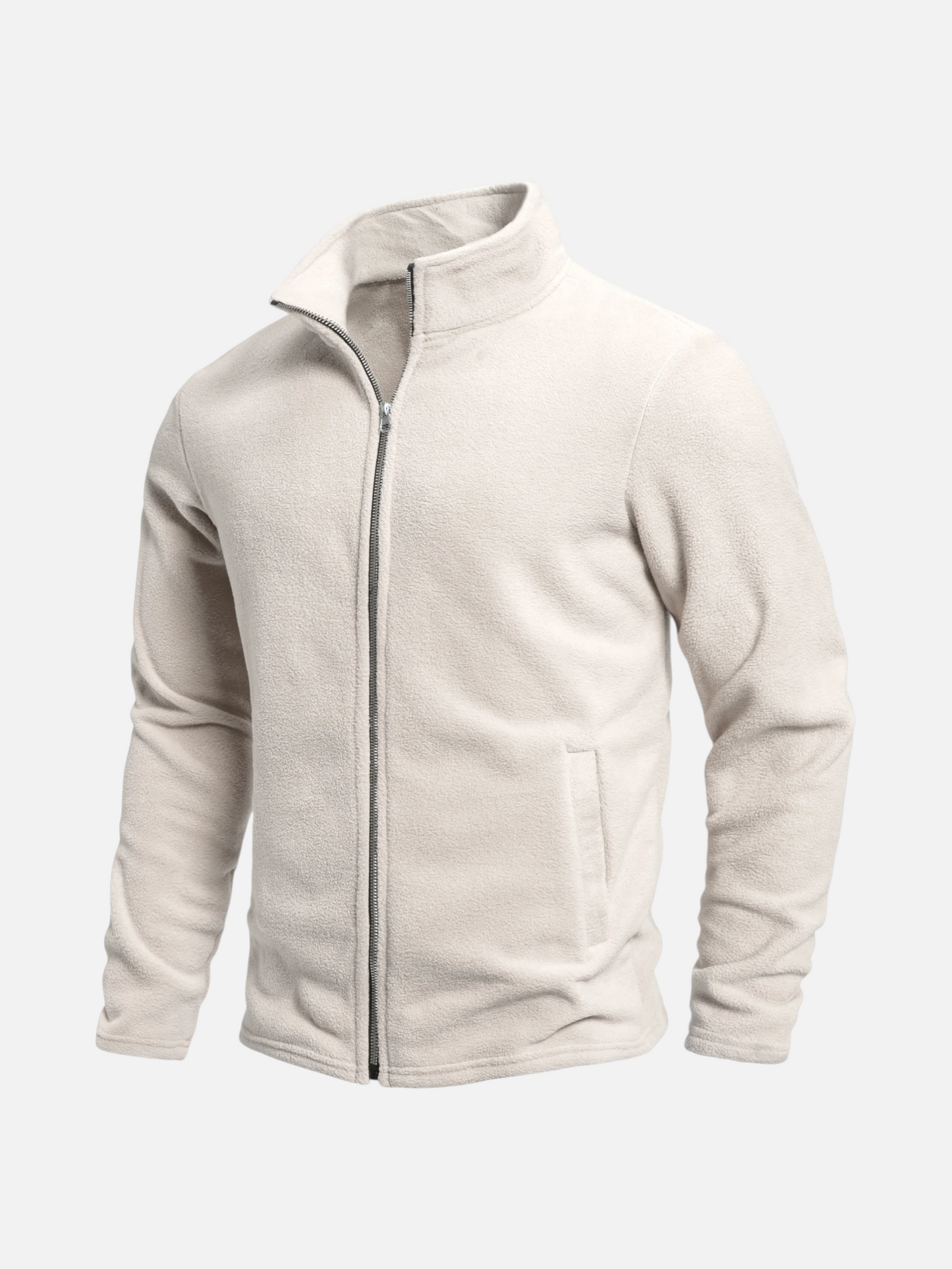 Montviro | Men's Fleece-Lined Zip-Up Jumper – Autumn Comfort