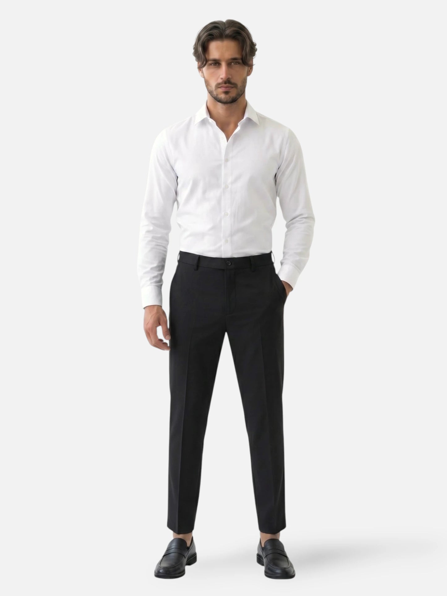 Montviro | Men’s Classic Fit Trousers – Timeless Tailored Elegance