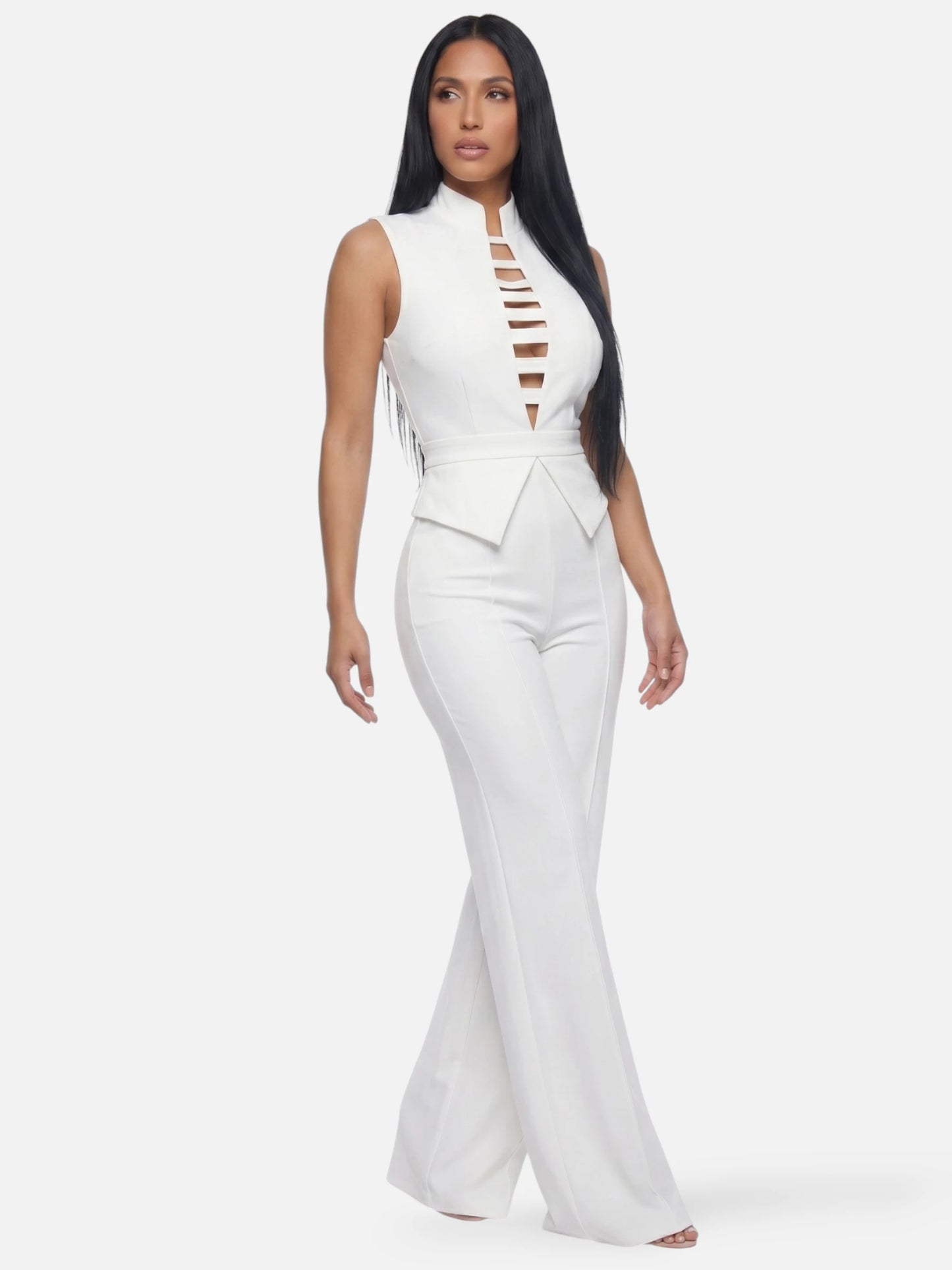 Montviro | Women’s Cut-Out Vest Set – Modern Statement Elegance