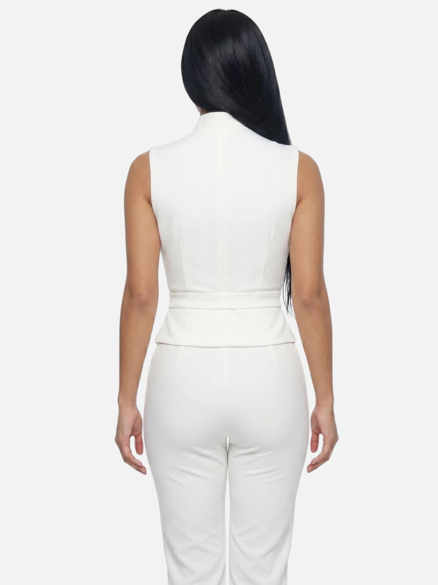 Montviro | Women’s Cut-Out Vest Set – Modern Statement Elegance