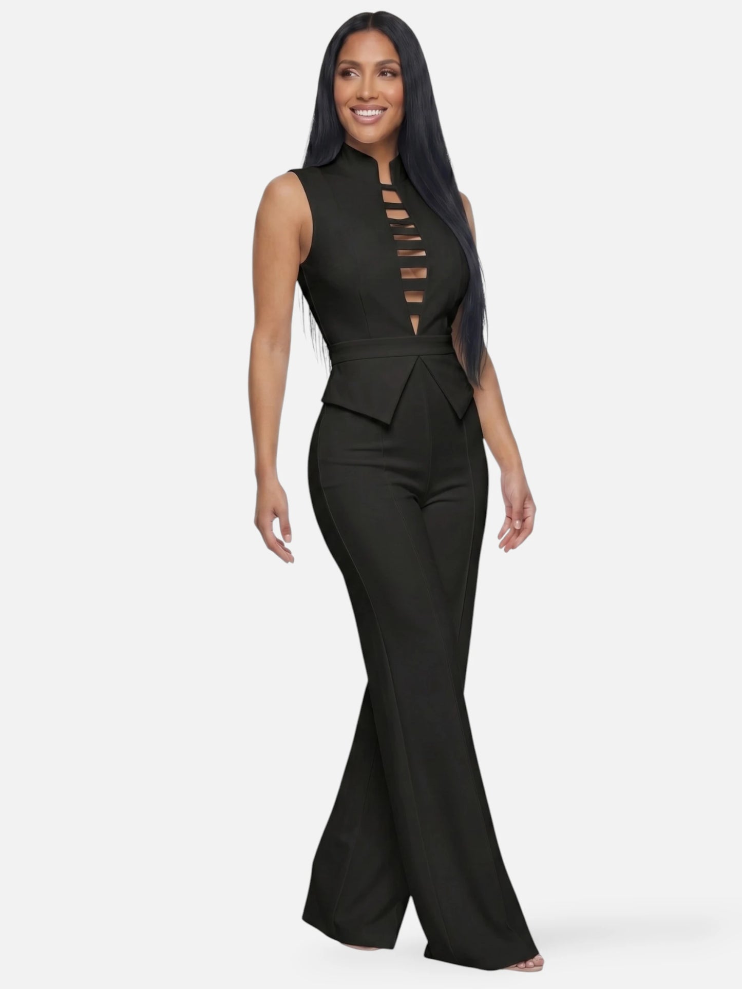 Montviro | Women’s Cut-Out Vest Set – Modern Statement Elegance