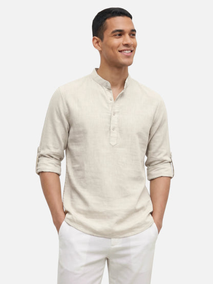 Montviro | Men’s Summer Shirt – Breathable Linen Style