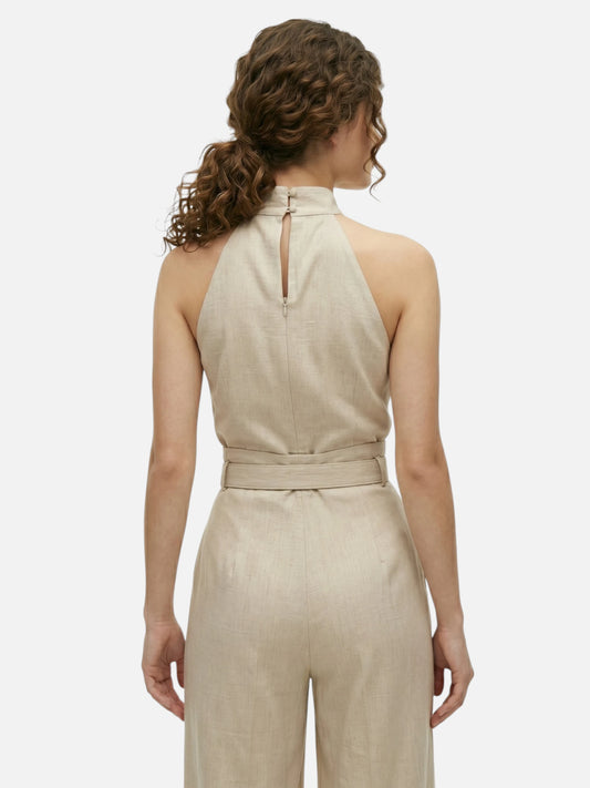Montviro | Women’s Pleated Vest & Wide-Leg Co-Ord Set – Modern Sophistication