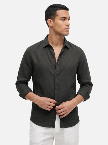 Montviro | Men’s Breathable Shirt – Relaxed Linen Style