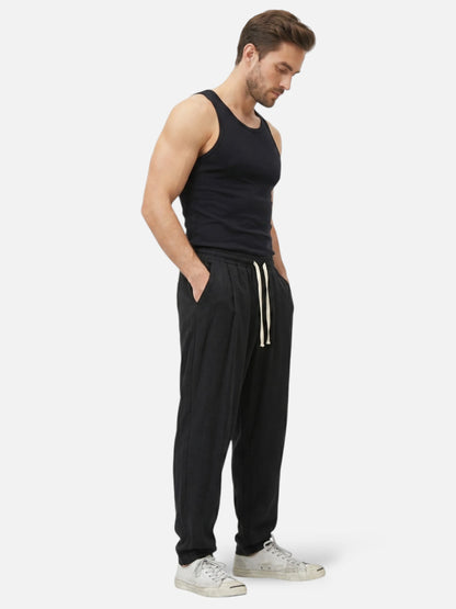 Montviro | Men’s Riviera Trousers – Effortless Coastal Elegance