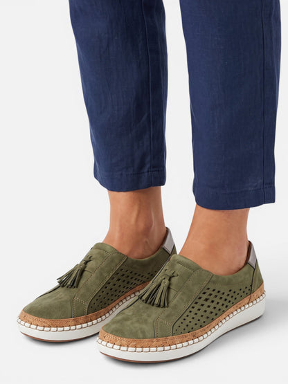 Montviro | Women’s Breathable Tassel Loafers – Casual Walking Shoes