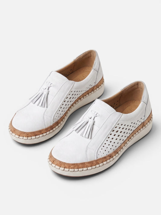 Montviro | Women’s Breathable Tassel Loafers – Casual Walking Shoes