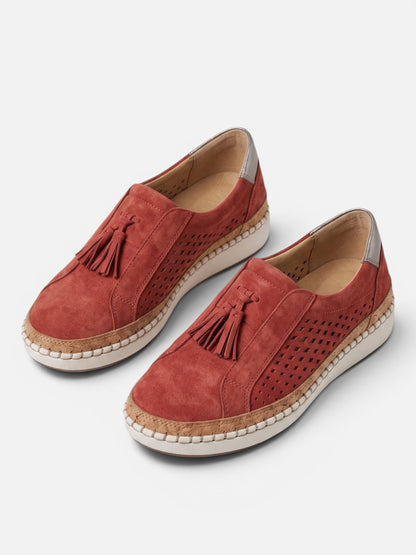 Montviro | Women’s Breathable Tassel Loafers – Casual Walking Shoes