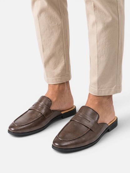 Montviro | Men’s Slip-On Mule Loafers – Luxury Everyday Style