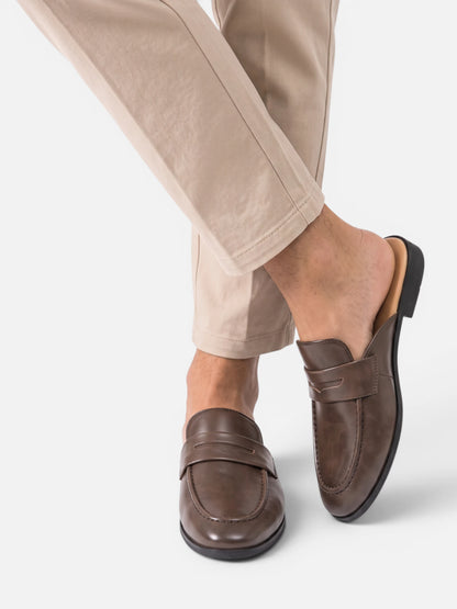 Montviro | Men’s Slip-On Mule Loafers – Luxury Everyday Style