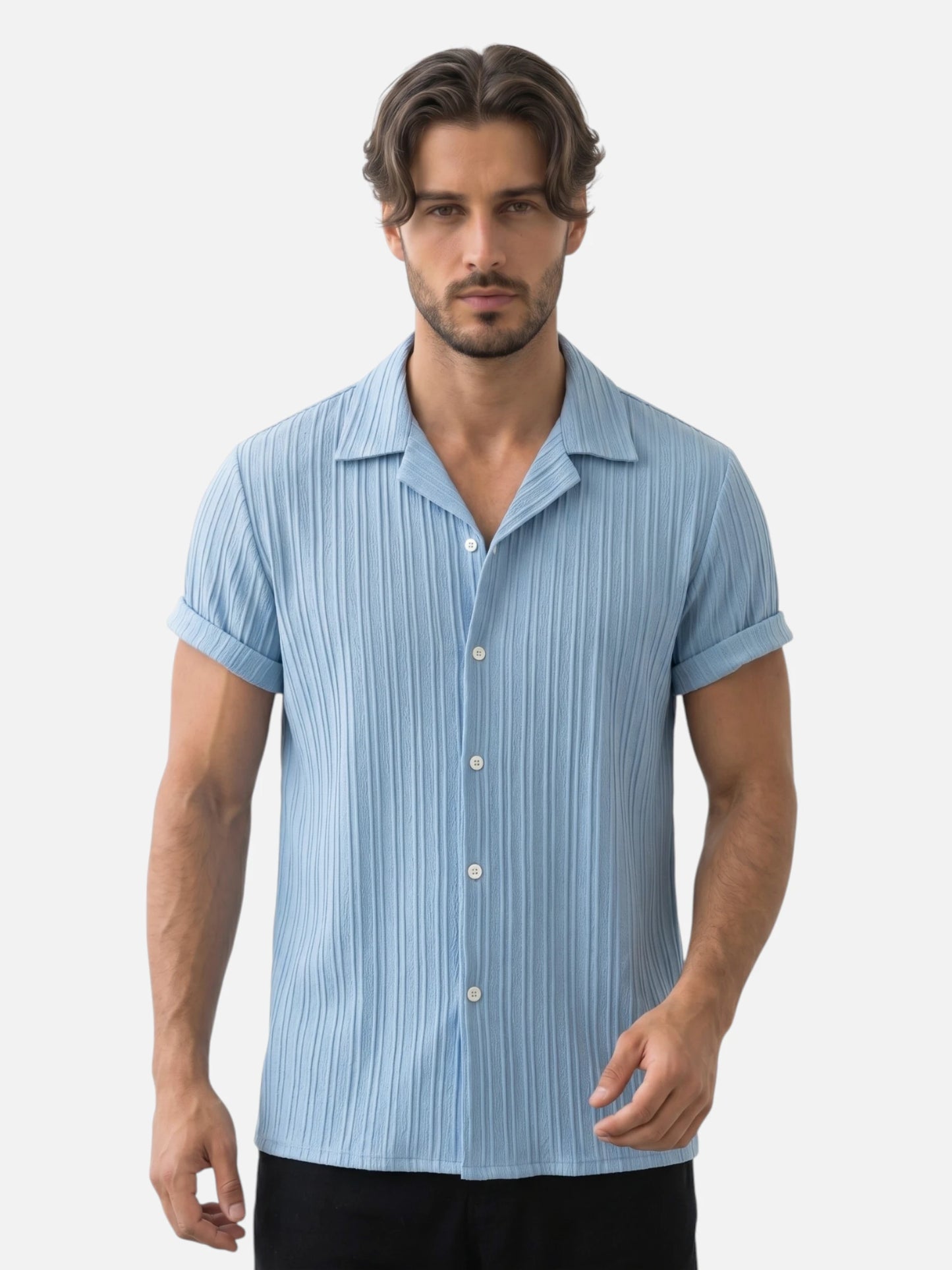 Montviro | Men’s Textured Shirt – Refined Resort Style
