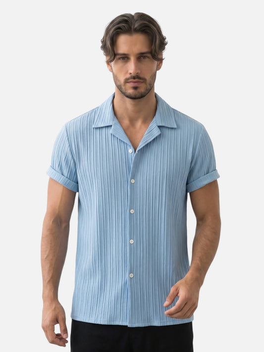 Montviro | Men’s Textured Shirt – Refined Resort Style