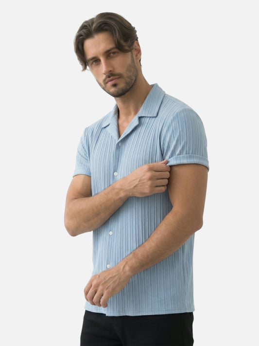 Montviro | Men’s Textured Shirt – Refined Resort Style