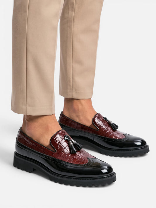 Montviro | Men’s Tassel Slip-On Loafers – Refined Everyday Elegance