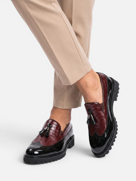 Montviro | Men’s Tassel Slip-On Loafers – Refined Everyday Elegance