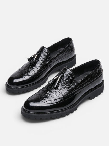 Montviro | Men’s Tassel Slip-On Loafers – Refined Everyday Elegance