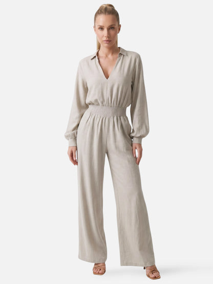 Montviro | Women’s Linen Blend Co-Ord Set – Effortless Elegance