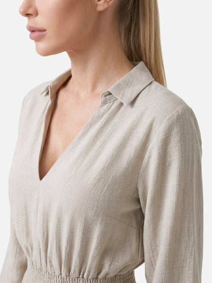 Montviro | Women’s Linen Blend Co-Ord Set – Effortless Elegance