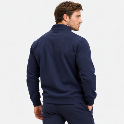 Montviro | Men’s Half Zip Stretch Pullover Sweatshirt Casual Performance Top