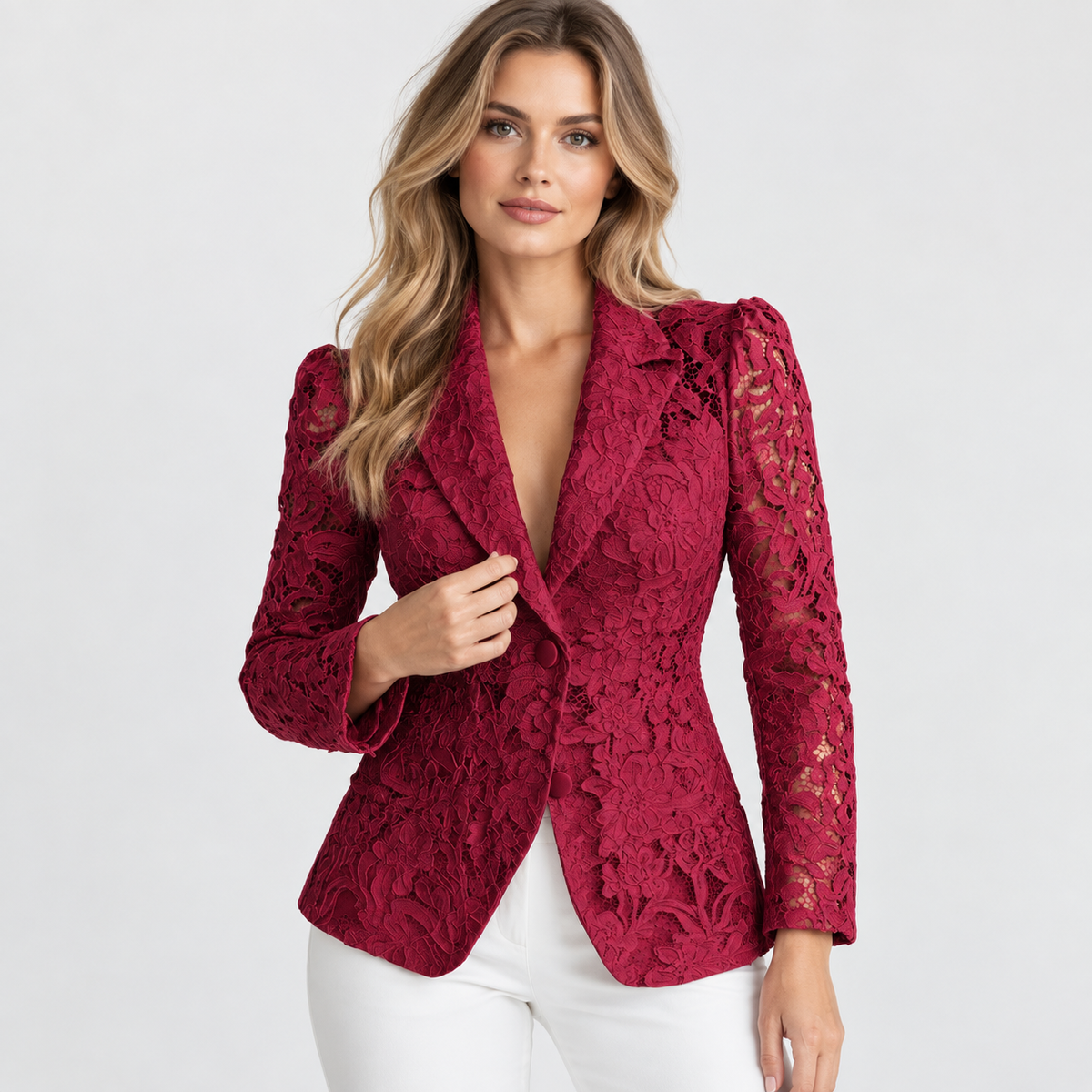 Montviro | Women’s Elegant Sheer Knit Cardigan Lightweight Layering Jacket