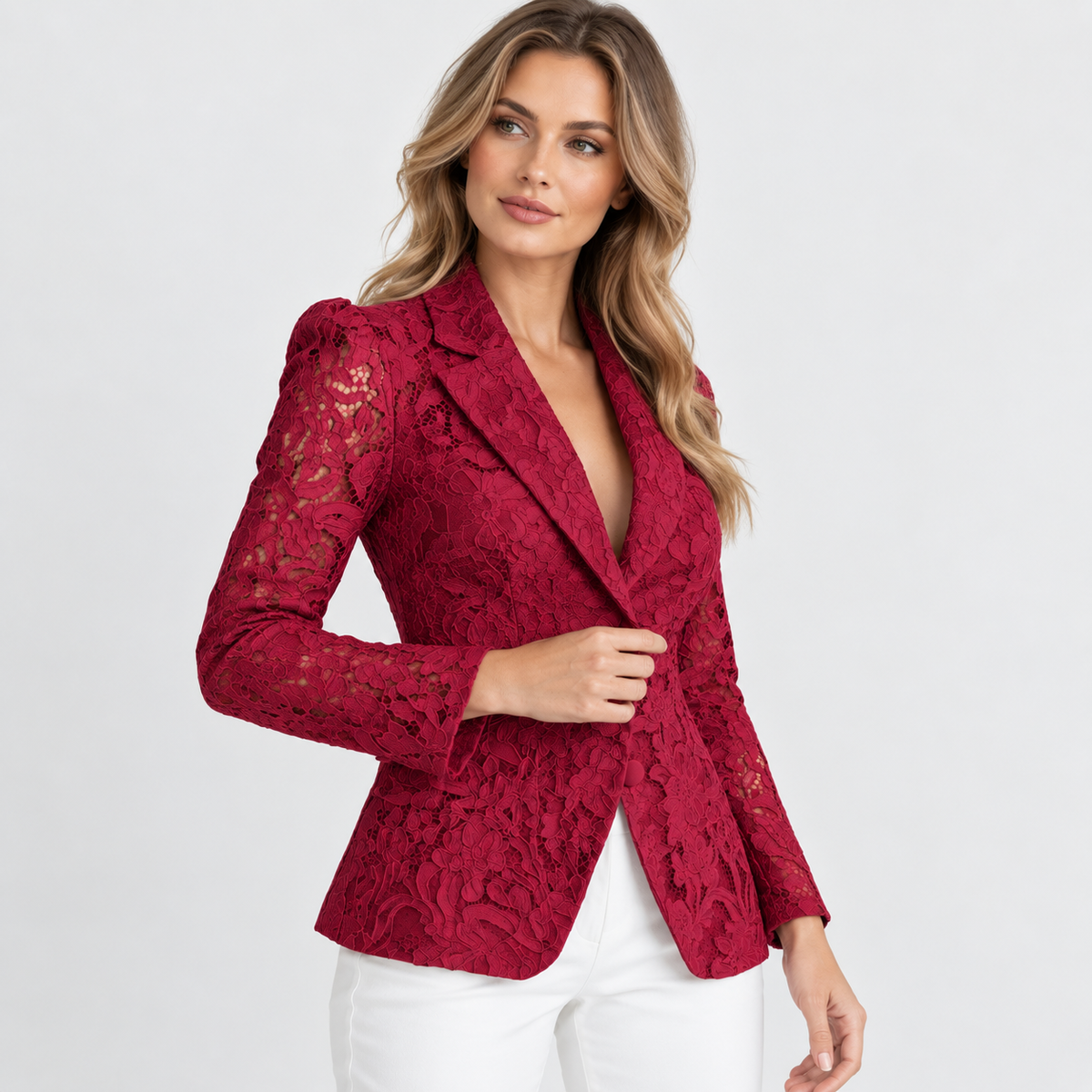 Montviro | Women’s Elegant Sheer Knit Cardigan Lightweight Layering Jacket
