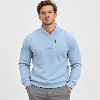 Montviro | Men’s Half Zip Stretch Pullover Sweatshirt Casual Performance Top