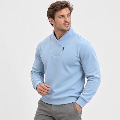 Montviro | Men’s Half Zip Stretch Pullover Sweatshirt Casual Performance Top