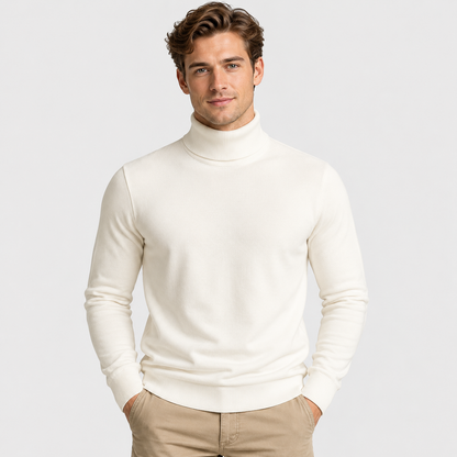 Montviro | Men's Viscose Sweater Rib Knit Crew Neck Regular Fit