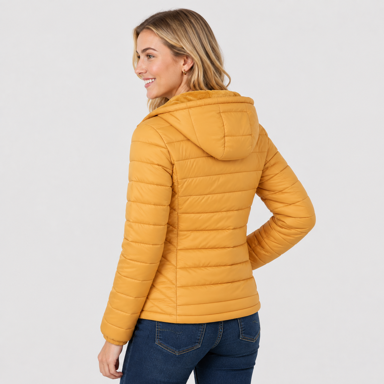 Montviro | Women's Hooded Padded Coat - Lightweight Casual Outerwear